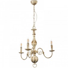 Φωτιστικό Κρεμαστό 3xE14 Μεταλλικό σε Μπεζ Πατίνα 5311-3